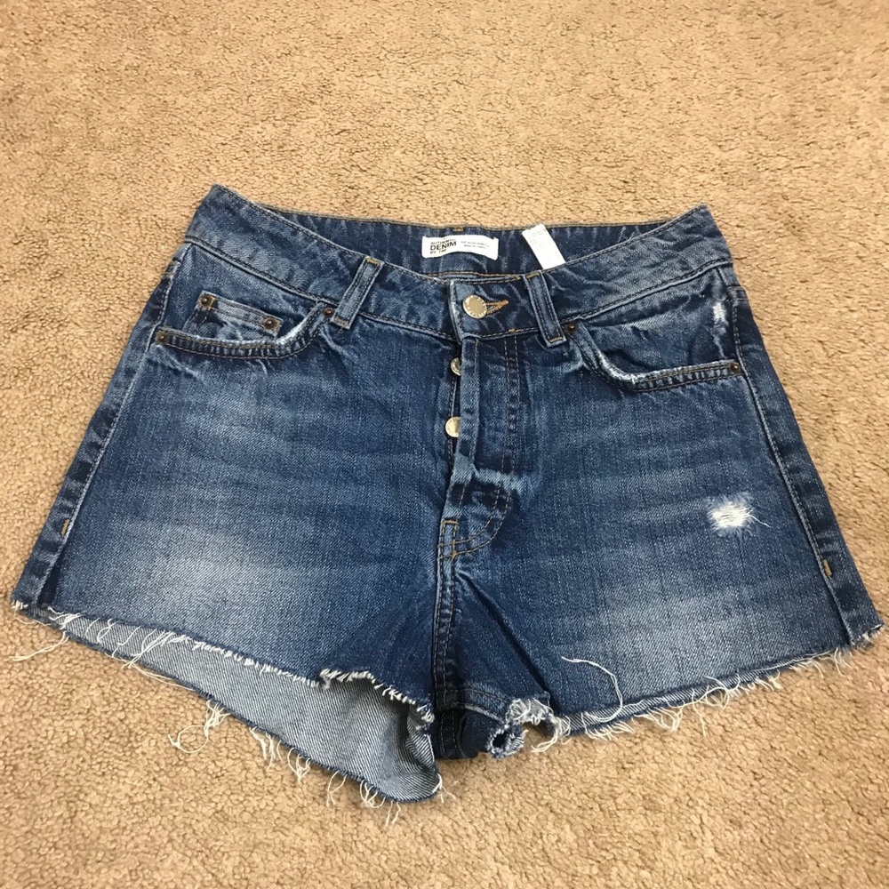 Zara denim shorts